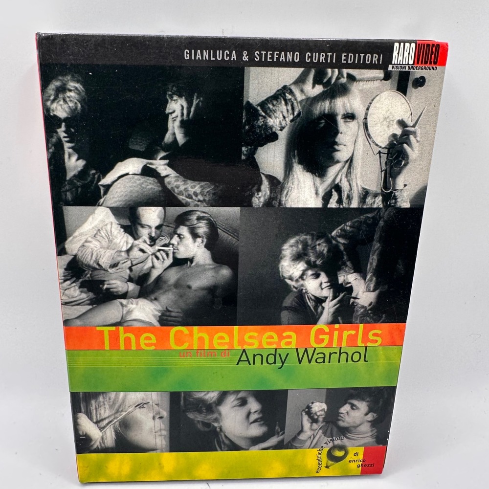 The Chelsea Girls Andy Warhol Raro Video 2-Disc DVD Italian Import Underground